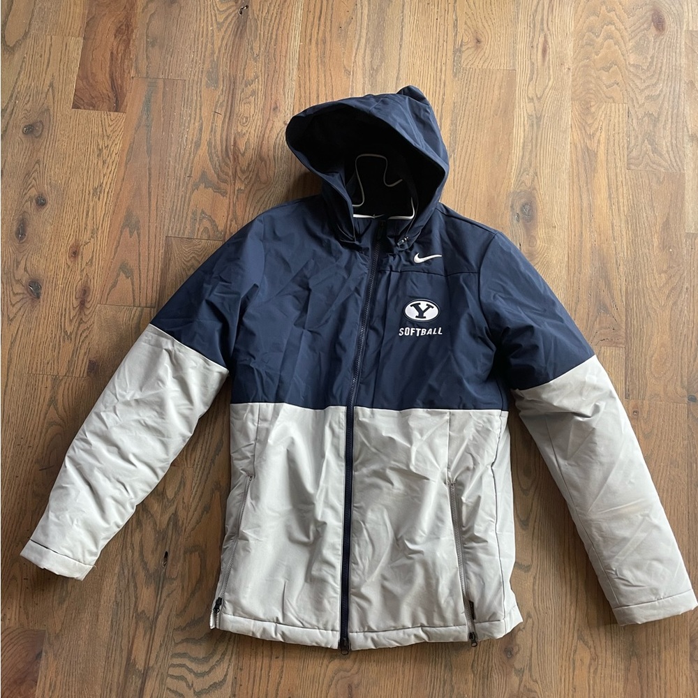 Rare Nike BYU Softball Team Issue Parka